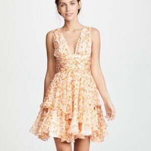 CAROLINE CONSTAS dress Paros Dress in Gold Medium $595